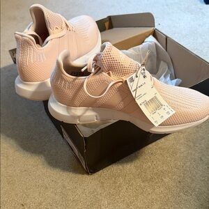 Adidas Women's Soft Pink Sneakers